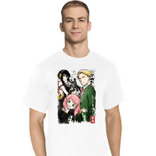 Load image into Gallery viewer, Daily_Deal_Shirts T-Shirts, Tall / Large / White Forger Family Watercolor

