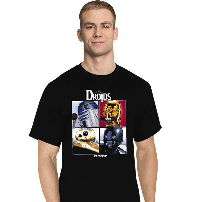 Daily_Deal_Shirts T-Shirts, Tall / Large / Black Let It Beep
