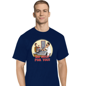 Daily_Deal_Shirts T-Shirts, Tall / Large / Navy Seinfeld's Soup