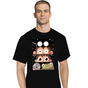 Daily_Deal_Shirts T-Shirts, Tall / Large / Black OTGW Eyes