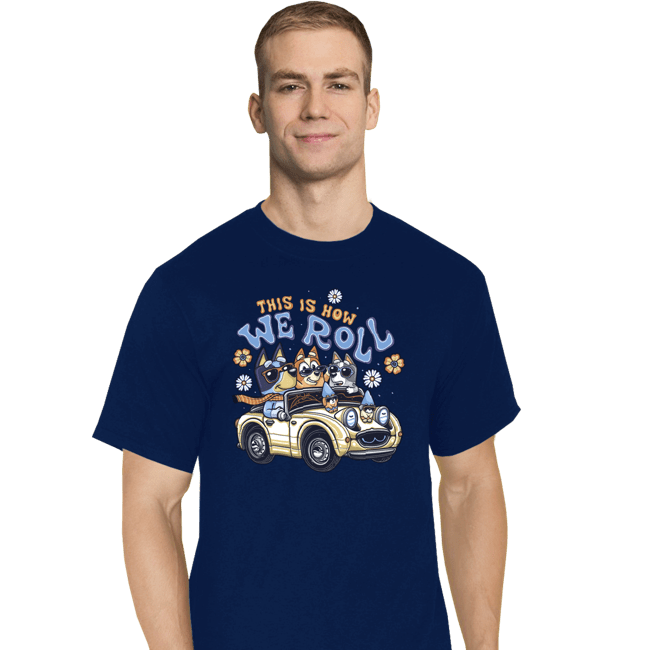 Daily_Deal_Shirts T-Shirts, Tall / Large / Navy This Is How We Roll
