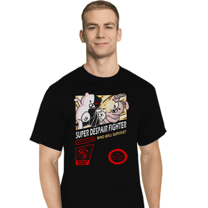 Secret_Shirts T-Shirts, Tall / Large / Black Super Despair Fighter