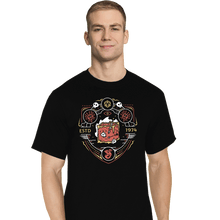 Load image into Gallery viewer, Shirts T-Shirts, Tall / Large / Black Top Dungeon Enemies
