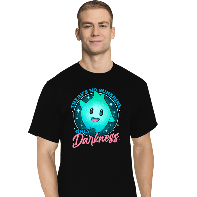 Daily_Deal_Shirts T-Shirts, Tall / Large / Black Only Darkness