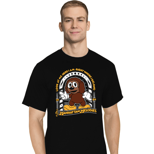 Shirts T-Shirts, Tall / Large / Black Rowlf Melodies