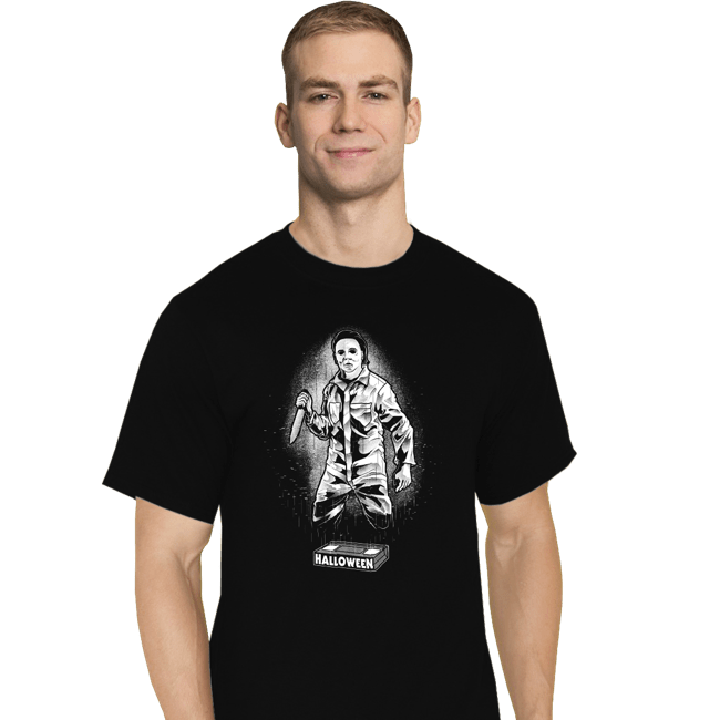 Daily_Deal_Shirts T-Shirts, Tall / Large / Black Glow In The Dark Michael
