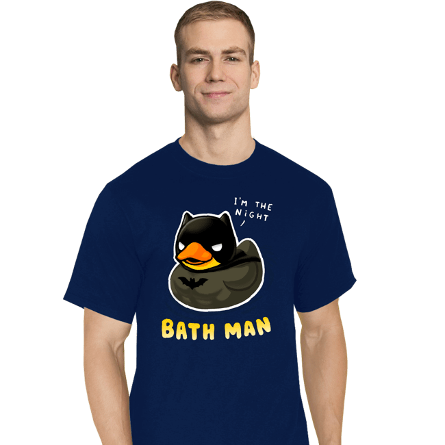 Secret_Shirts T-Shirts, Tall / Large / Navy The Bath Man