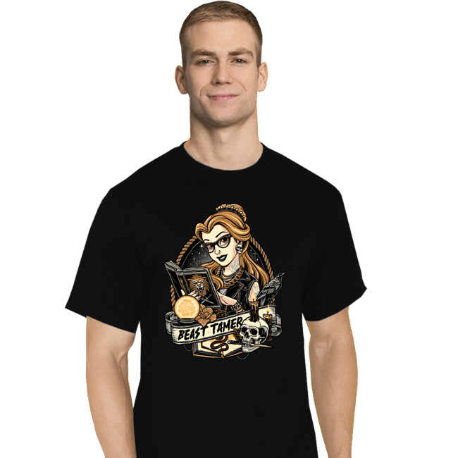 Daily_Deal_Shirts T-Shirts, Tall / Large / Black Beast Tamer