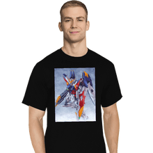 Load image into Gallery viewer, Secret_Shirts T-Shirts, Tall / Large / Black Wing Zero Painting
