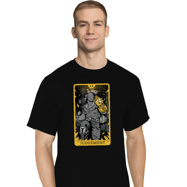 Shirts T-Shirts, Tall / Large / Black Tarot Judgement