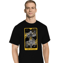 Load image into Gallery viewer, Secret_Shirts T-Shirts, Tall / Large / Black The Lovers Tarot
