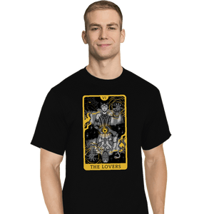 Secret_Shirts T-Shirts, Tall / Large / Black The Lovers Tarot