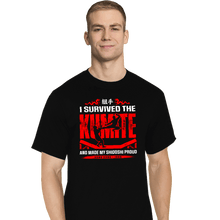Load image into Gallery viewer, Daily_Deal_Shirts T-Shirts, Tall / Large / Black I Survived The Kumite
