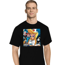 Load image into Gallery viewer, Secret_Shirts T-Shirts, Tall / Large / Black Nurse 182 Album Cover
