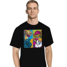 Load image into Gallery viewer, Shirts T-Shirts, Tall / Large / Black Dark Masters Pop
