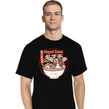 Load image into Gallery viewer, Shirts T-Shirts, Tall / Large / Black Mogwai Night Ramen
