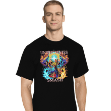 Load image into Gallery viewer, Shirts T-Shirts, Tall / Large / Black US Smash
