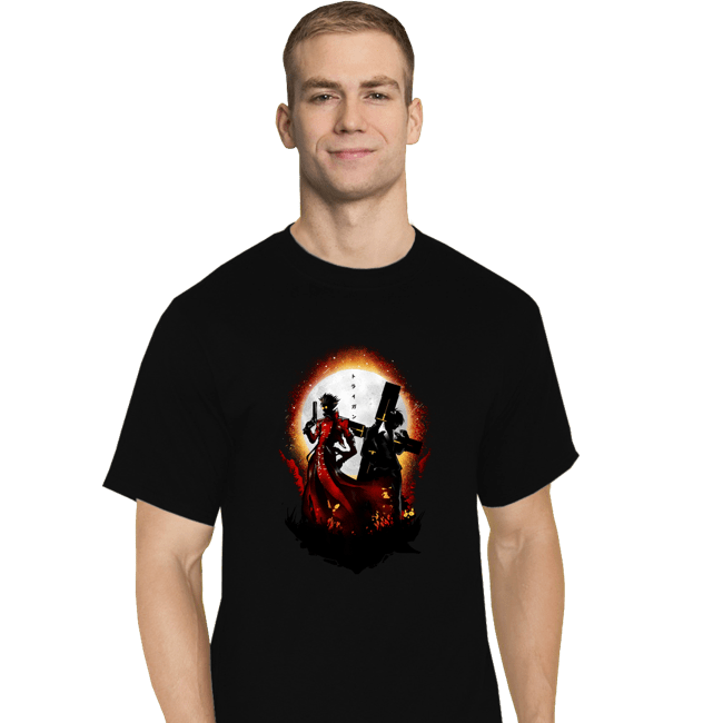 Daily_Deal_Shirts T-Shirts, Tall / Large / Black 60 Billion Double Dollar Man