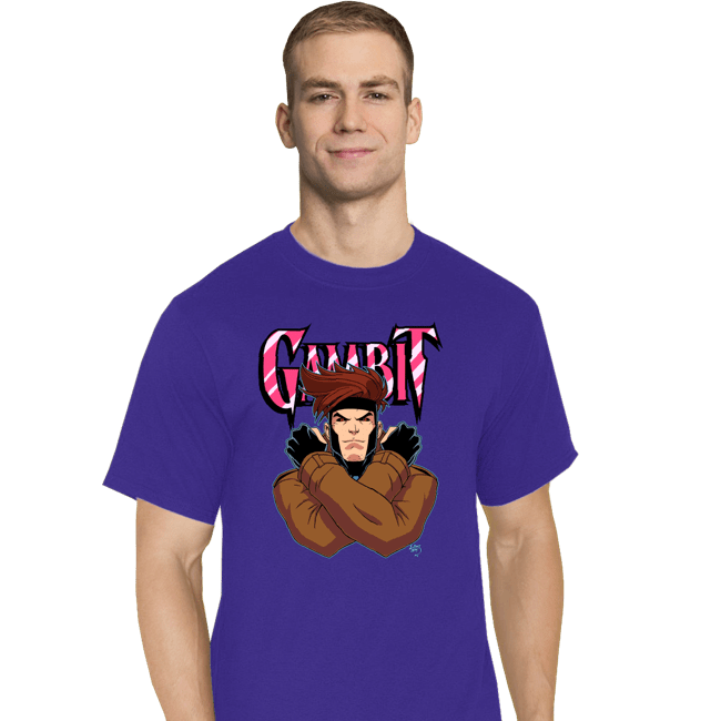 Daily_Deal_Shirts T-Shirts, Tall / Large / Royal Blue Gambit 97