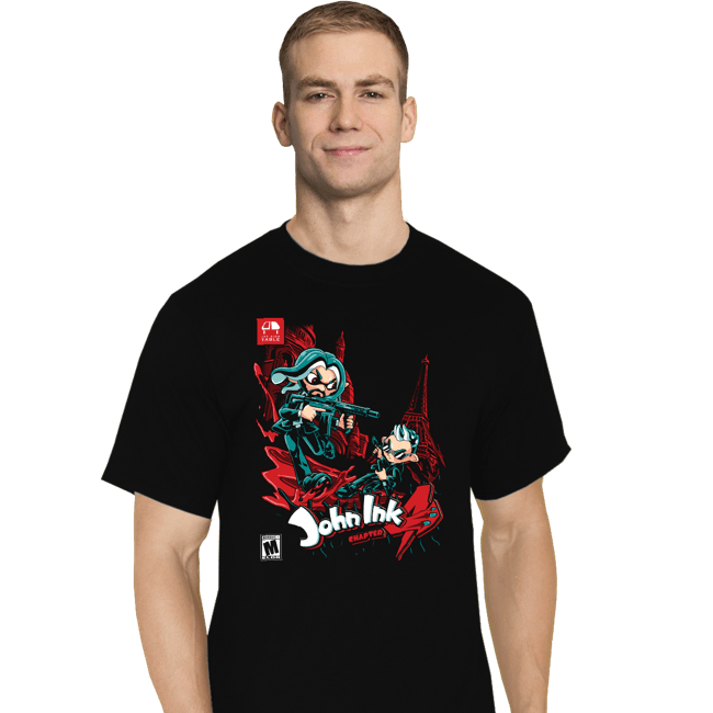 Daily_Deal_Shirts T-Shirts, Tall / Large / Black John Ink