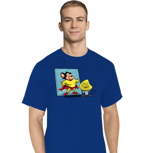 Secret_Shirts T-Shirts, Tall / Large / Royal Blue Mighty Or Speedy