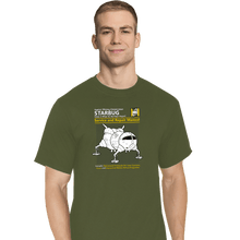Load image into Gallery viewer, Shirts T-Shirts, Tall / Large / Military Green Starbug Repair Manual

