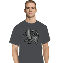 Load image into Gallery viewer, Shirts T-Shirts, Tall / Large / Charcoal The Xeno King
