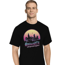 Load image into Gallery viewer, Shirts T-Shirts, Tall / Large / Black Old School Of Magic
