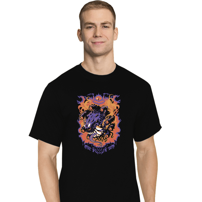 Shirts T-Shirts, Tall / Large / Black Beholder Monster