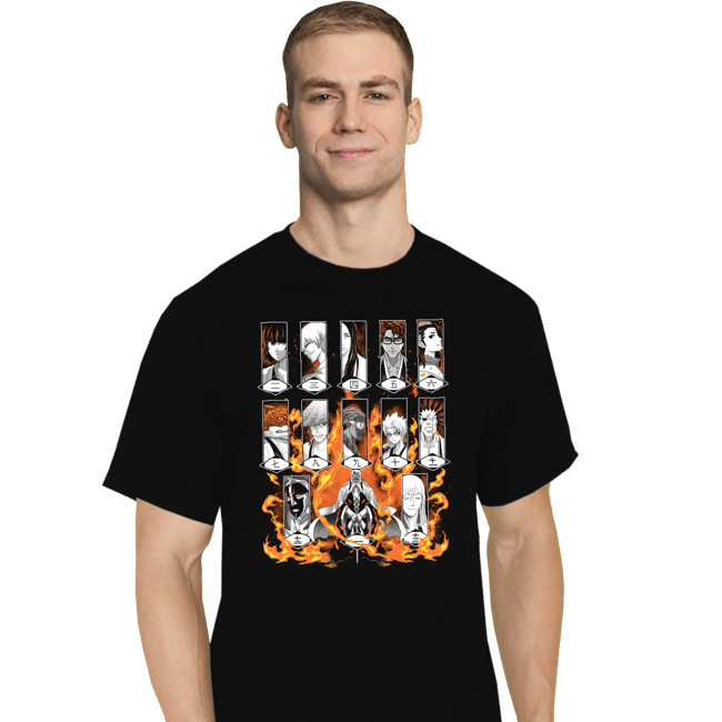 Shirts T-Shirts, Tall / Large / Black Captain