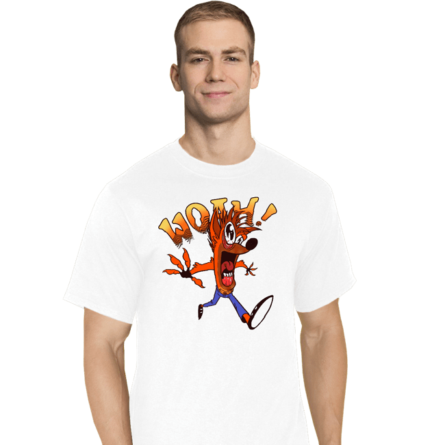 Shirts T-Shirts, Tall / Large / White Whoa!