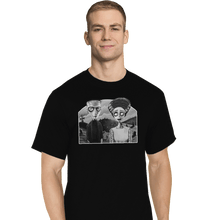Load image into Gallery viewer, Shirts T-Shirts, Tall / Large / Black Corpse Bride Of Frankenstein
