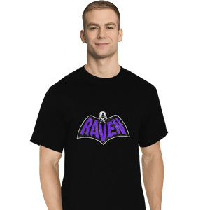 Shirts T-Shirts, Tall / Large / Black The Raven