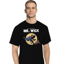 Load image into Gallery viewer, Shirts T-Shirts, Tall / Large / Black The Adventures Of Mr. Wick
