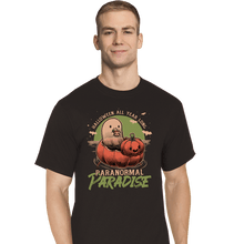 Load image into Gallery viewer, Secret_Shirts T-Shirts, Tall / Large / Black Paranormal Paradise

