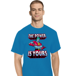 Shirts T-Shirts, Tall / Large / Royal Blue The Power Is Yours