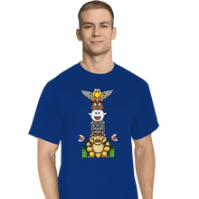 Load image into Gallery viewer, Secret_Shirts T-Shirts, Tall / Large / Royal Blue Totem Of Terror
