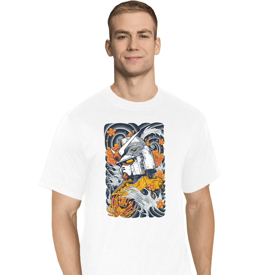 Shirts T-Shirts, Tall / Large / White Gundam