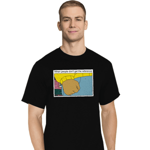 Secret_Shirts T-Shirts, Tall / Large / Black Arthur's Fist