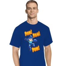 Load image into Gallery viewer, Shirts T-Shirts, Tall / Large / Royal Blue Pew Pew Pew
