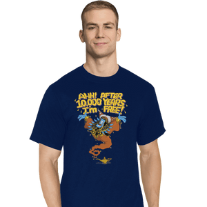 Shirts T-Shirts, Tall / Large / Navy Genie Repulsa