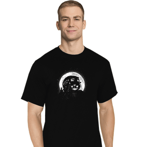 Shirts T-Shirts, Tall / Large / Black Moonlight Catbus
