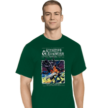 Load image into Gallery viewer, Secret_Shirts T-Shirts, Tall / Large / Charcoal Airships &amp; Summons
