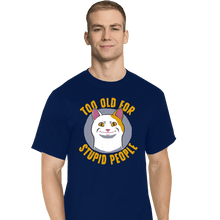 Load image into Gallery viewer, Secret_Shirts T-Shirts, Tall / Large / Navy To Old For...
