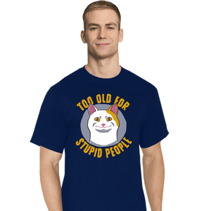 Secret_Shirts T-Shirts, Tall / Large / Navy To Old For...