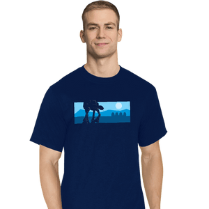 Secret_Shirts T-Shirts, Tall / Large / Navy Snowy Invasion