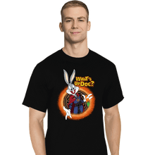 Load image into Gallery viewer, Daily_Deal_Shirts T-Shirts, Tall / Large / Black Doctor Bunny Looneyverse
