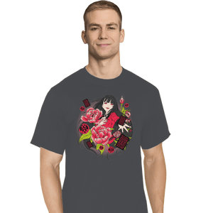 Shirts T-Shirts, Tall / Large / Charcoal Yumeko