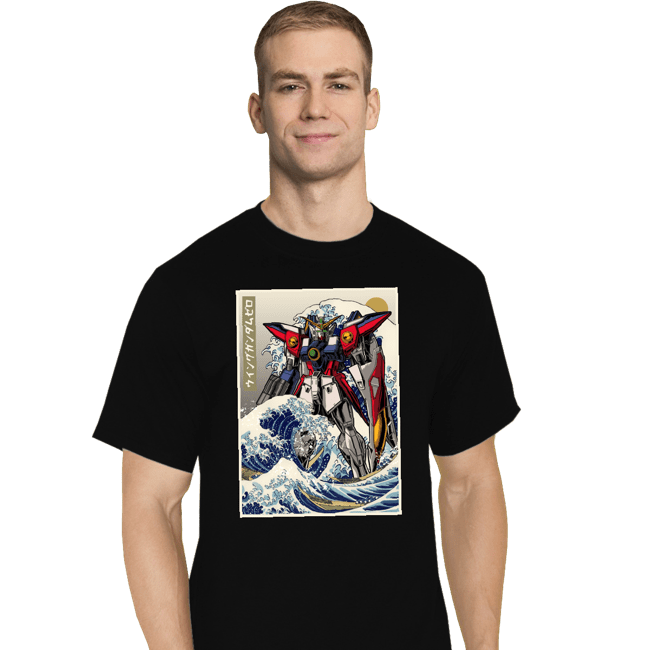Daily_Deal_Shirts T-Shirts, Tall / Large / Black Wing Zero