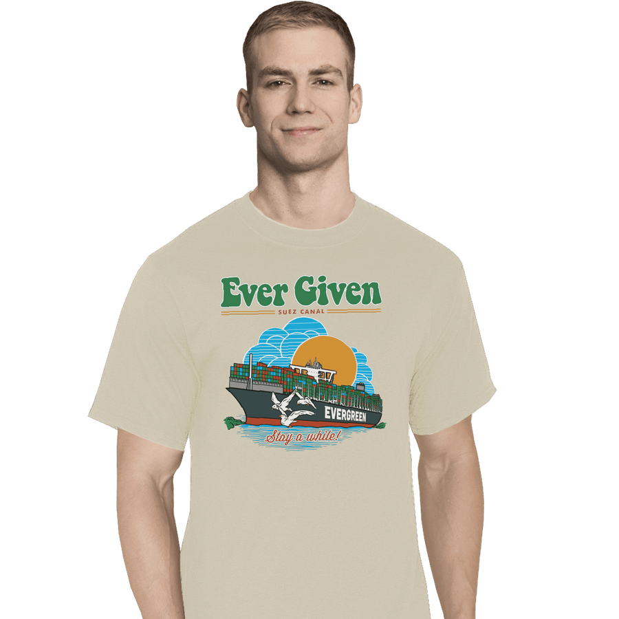 Shirts T-Shirts, Tall / Large / White Ever Given